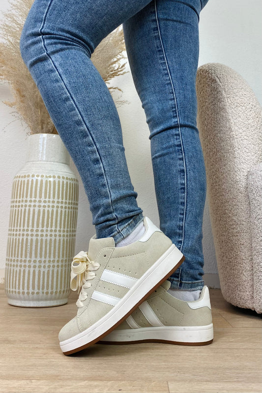 Suzie - sneakers beige