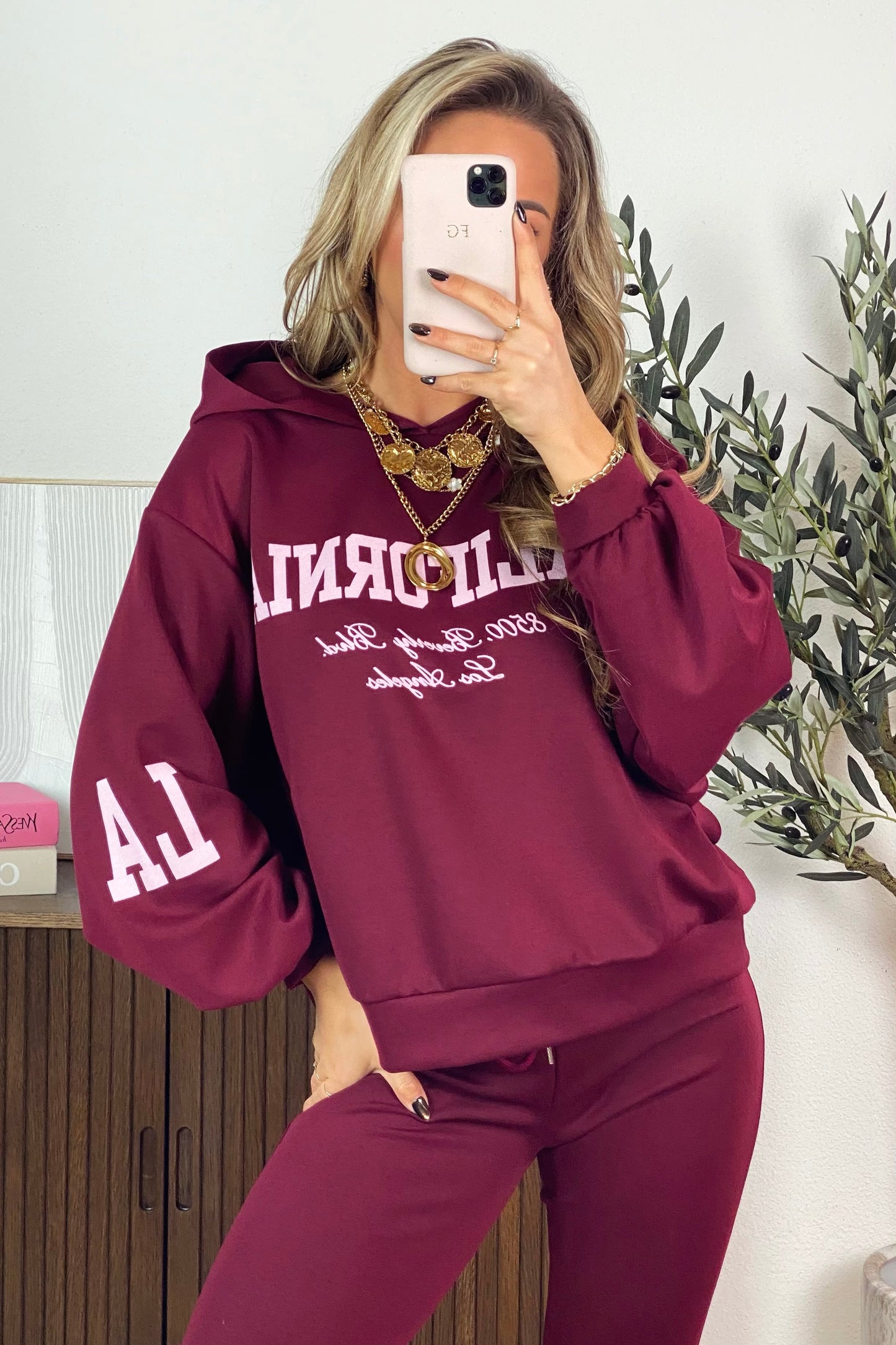 California soft set - Bordeaux