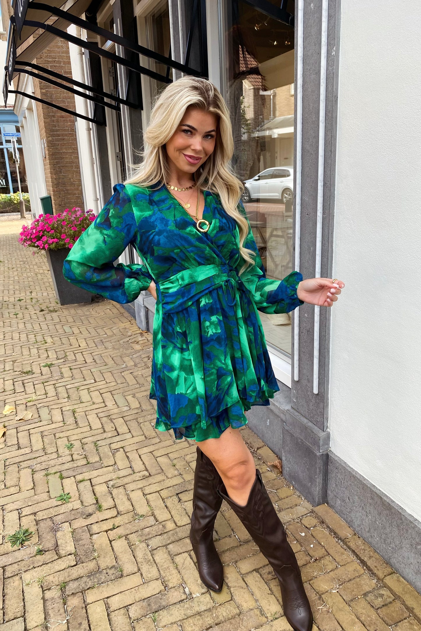 Britney dress - Green