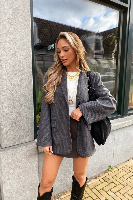 Jasmin blazer - Grey