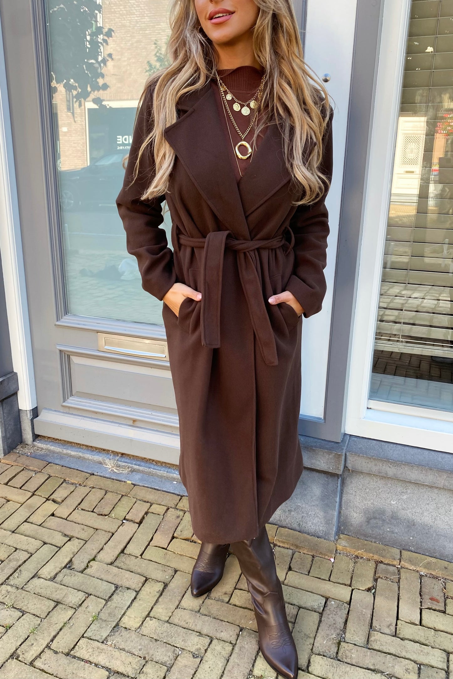 Megan coat - Brown