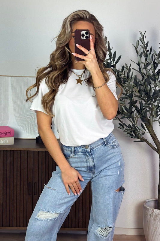 Basic t-shirt - Wit
