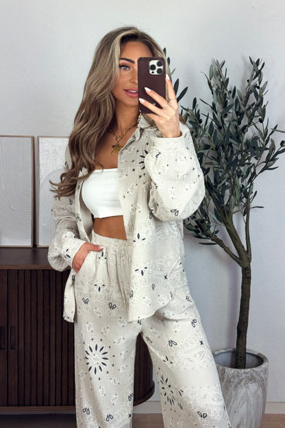 Alani mousseline set - Beige