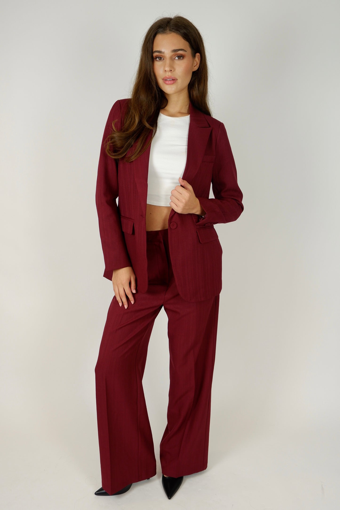 Laila - broek bordeaux