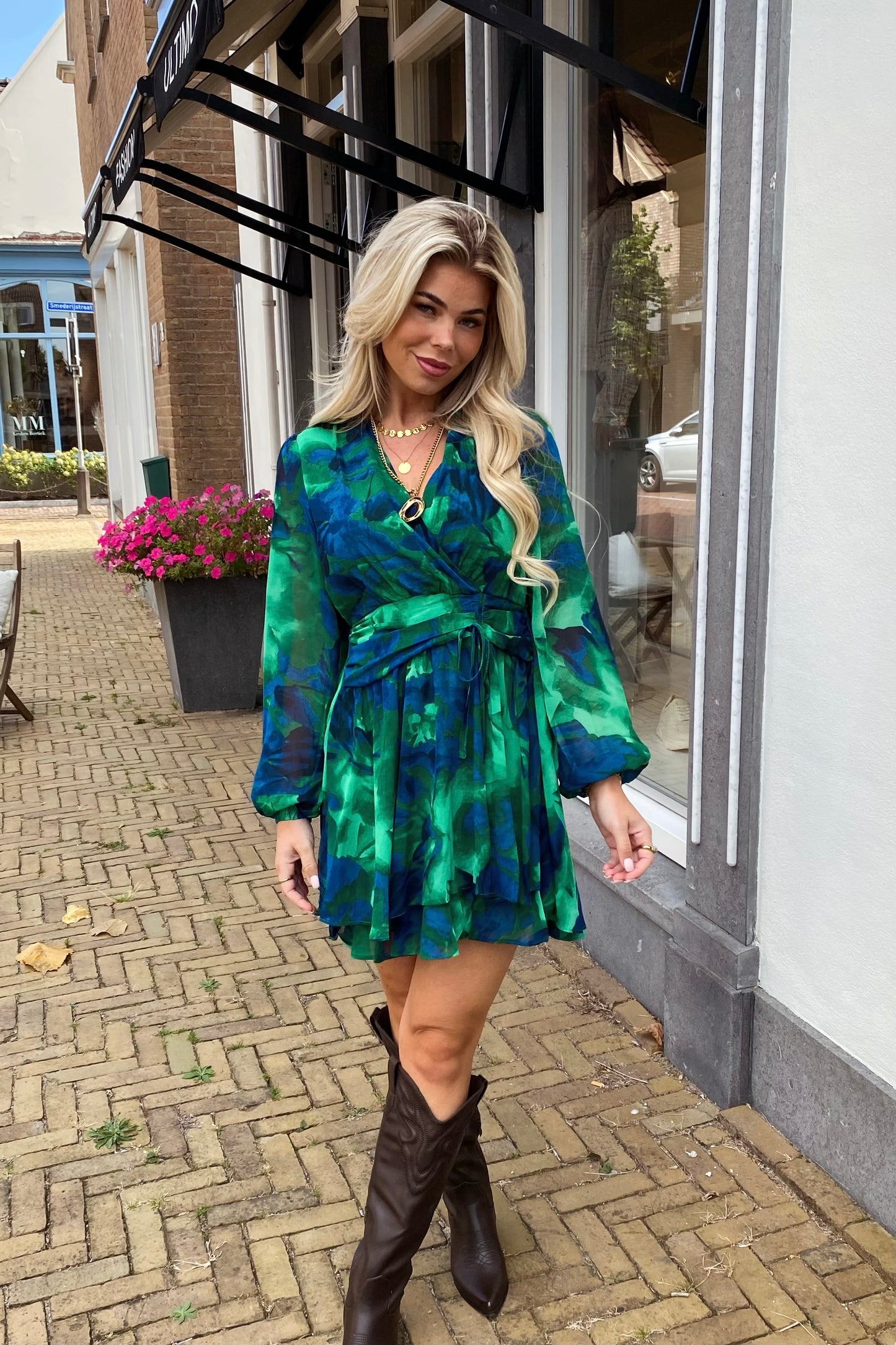 Britney dress - Green