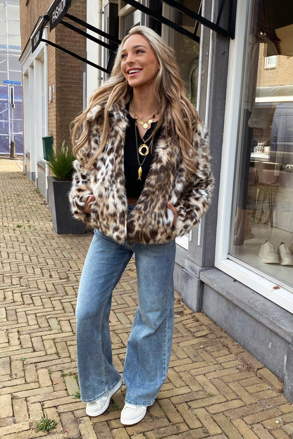 Avery coat - Leopard