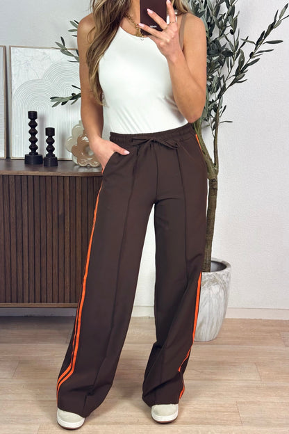 Tay stripe jogger - Bruin