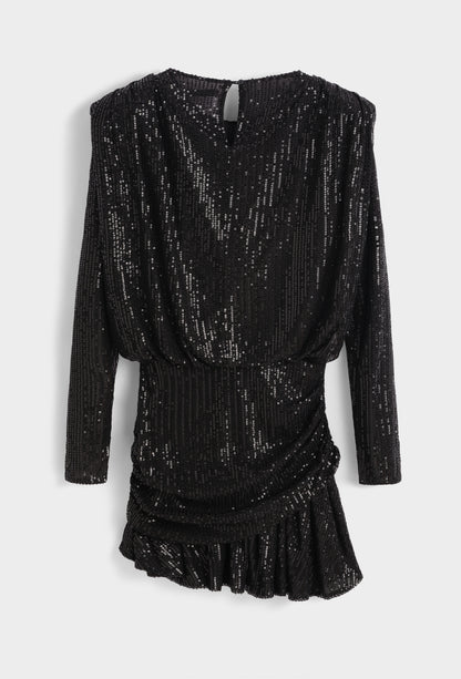 Harper glitter dress - Black