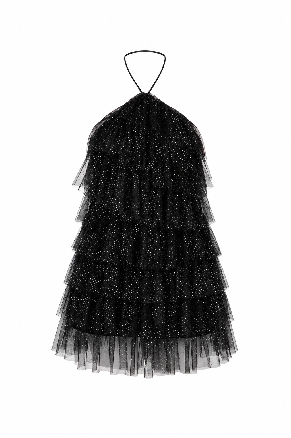 Yuna sparkle dress - Black