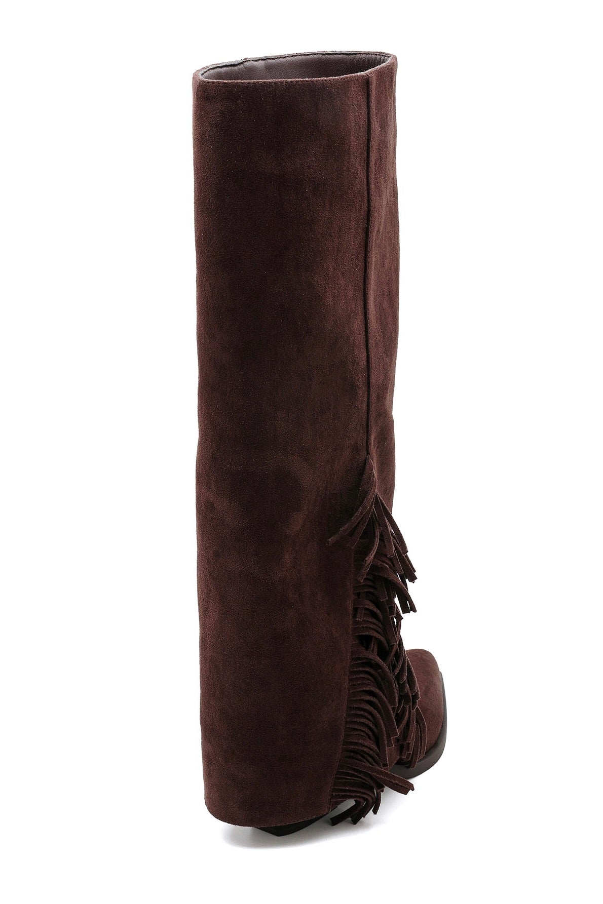 Ruby boots fringe - Brown