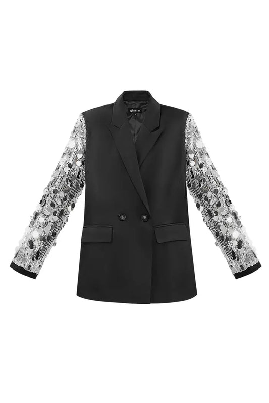 Loeka - blazer zilver