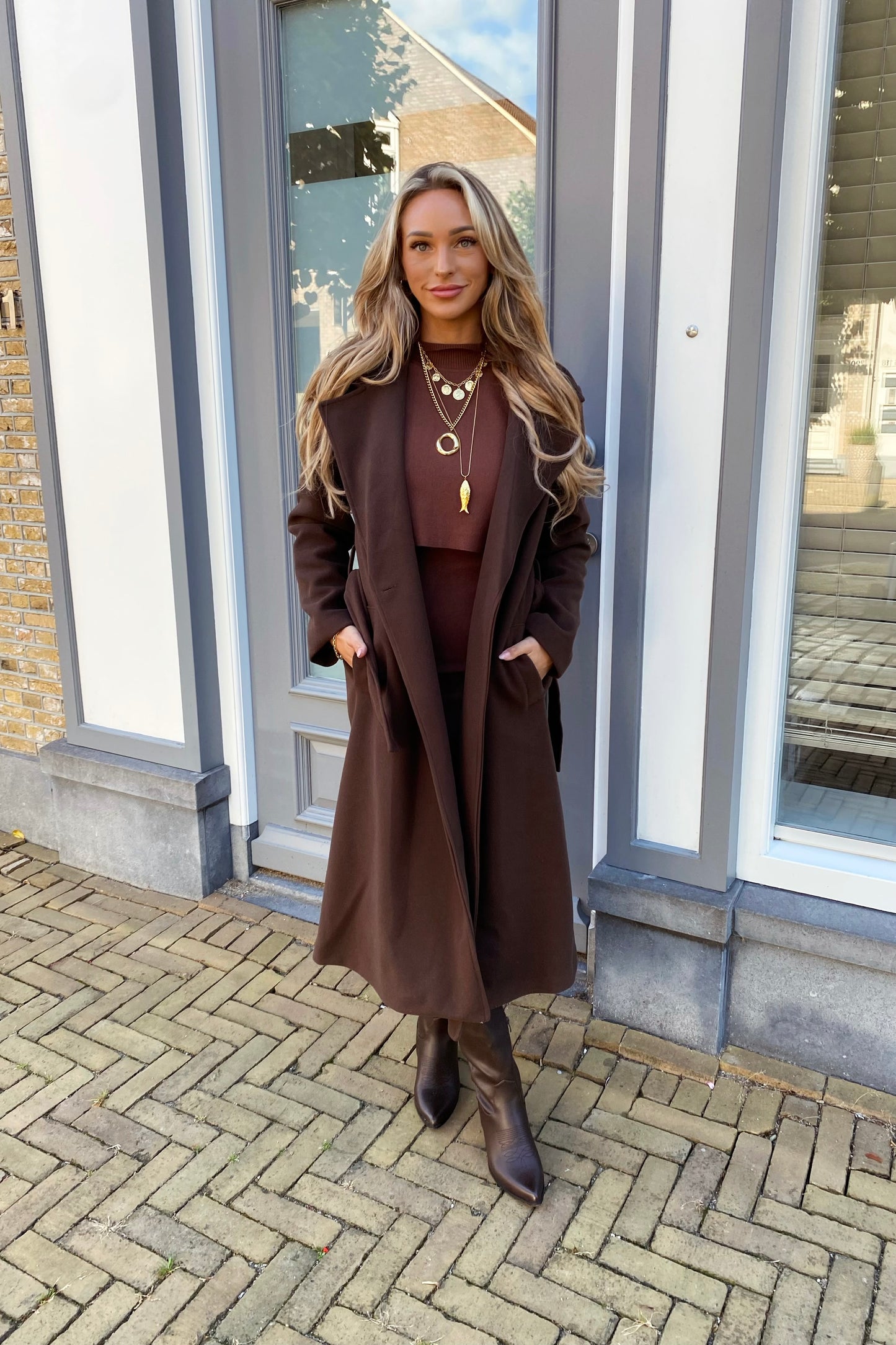 Megan coat - Brown