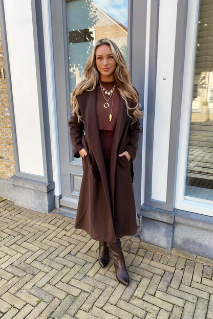 Megan coat - Brown