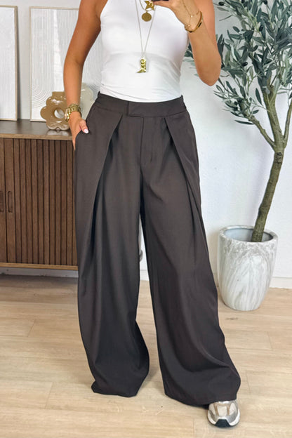 Essential pantalon - Bruin