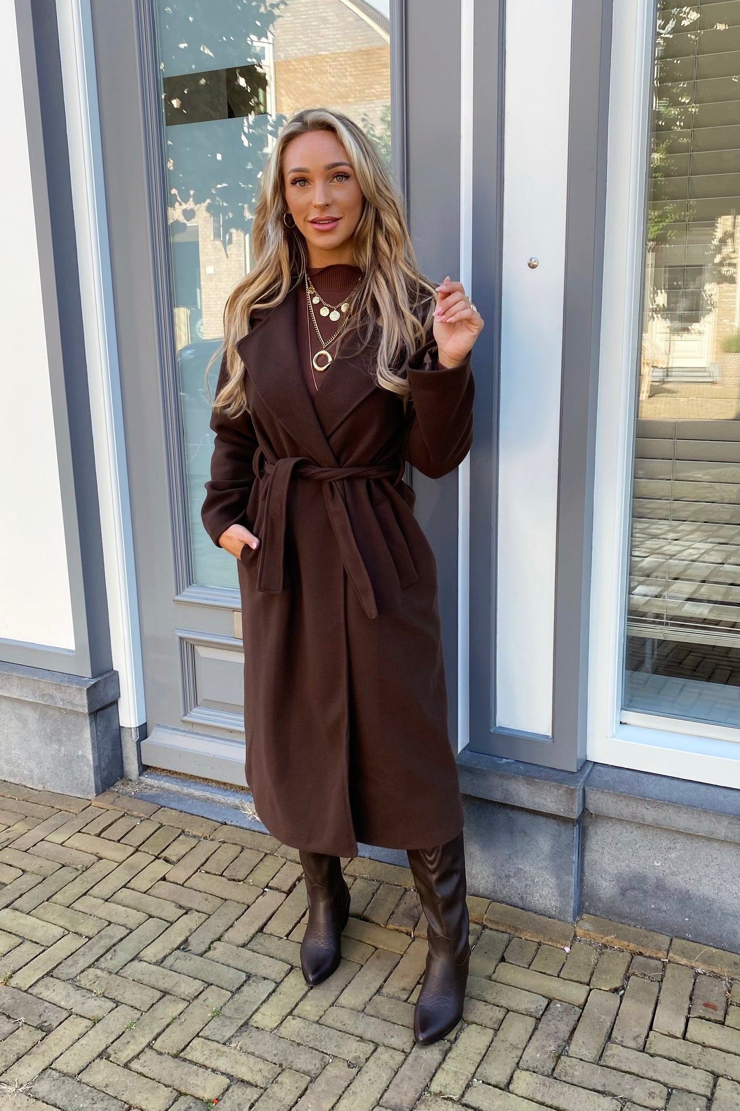 Megan coat - Brown