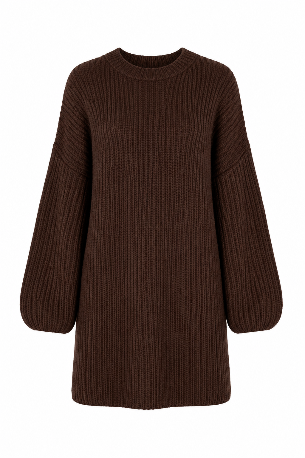Elisa knit dress - Brown