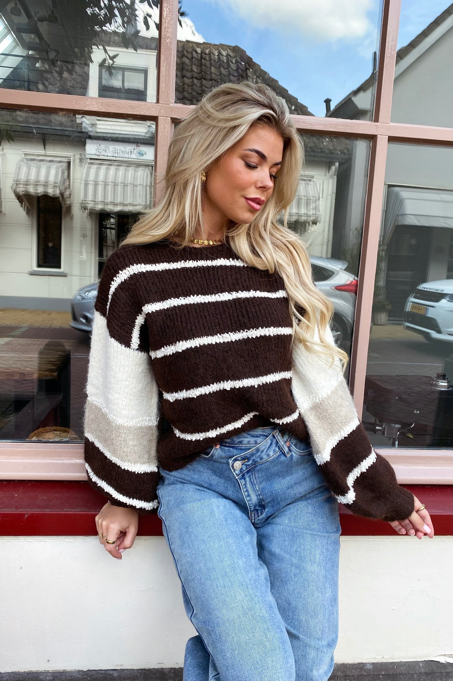 Jacky knit - Brown