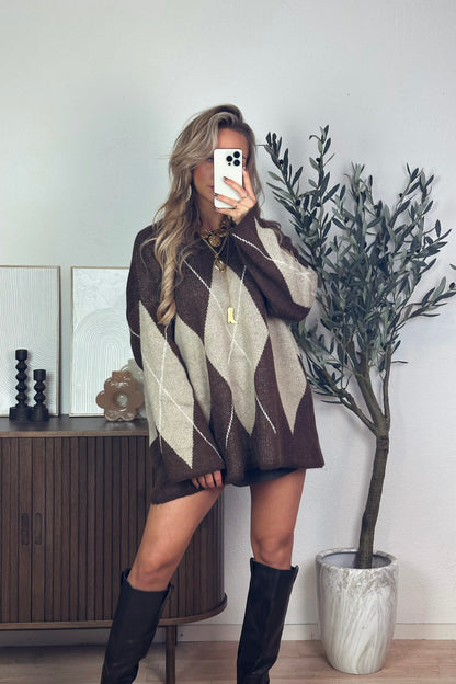 Noelle knit - Brown