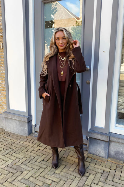 Megan coat - Brown
