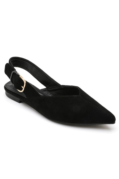 Elodie slingback - Zwart