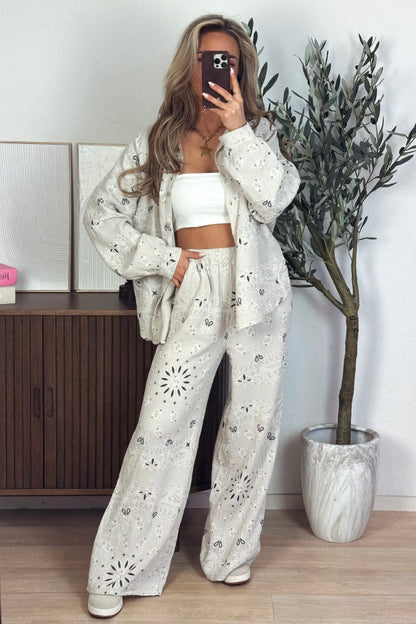 Alani mousseline set - Beige