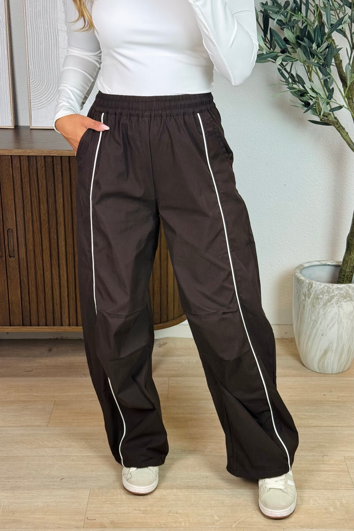 Diede track pants - Bruin