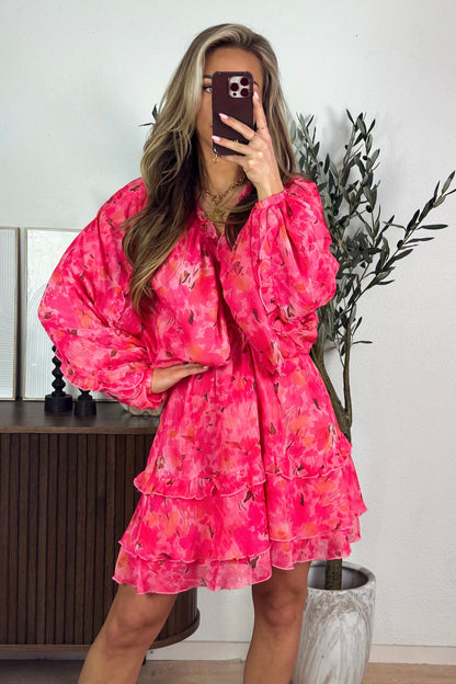Olynn jurk - Roze