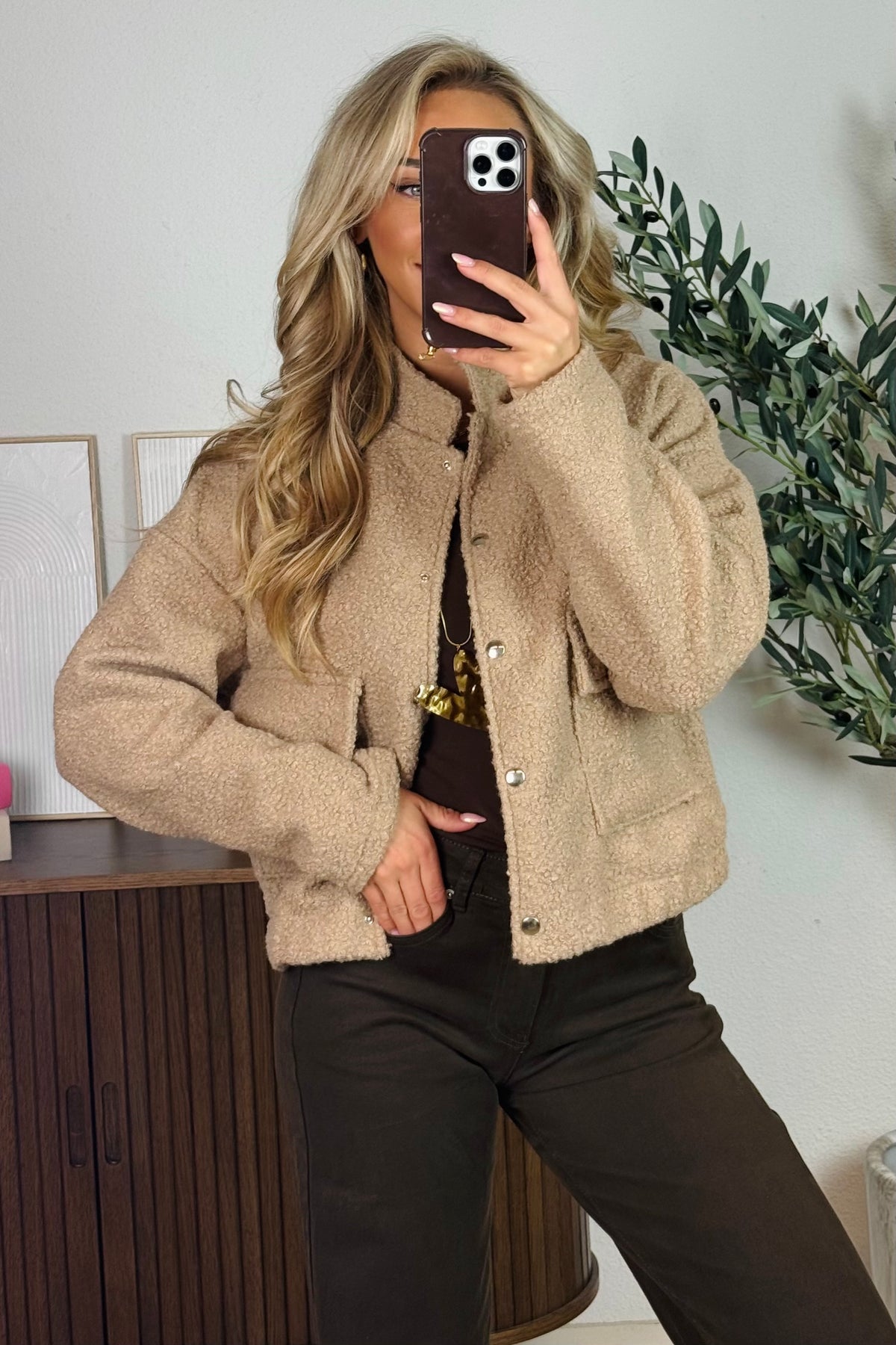 Lisa teddy jack - Beige