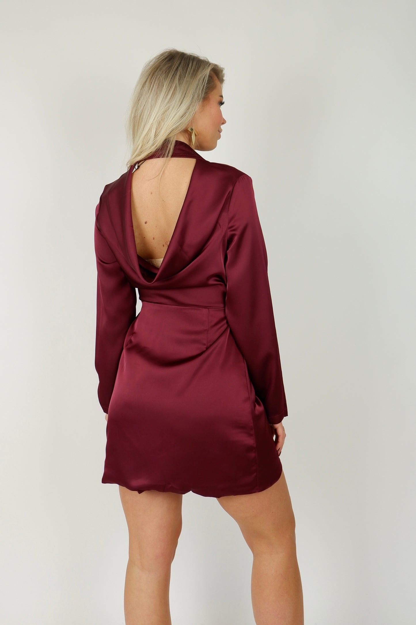 Mascha - jurk bordeaux