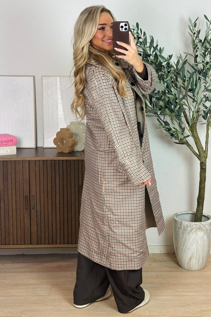 Kyra reversible trenchcoat - Beige