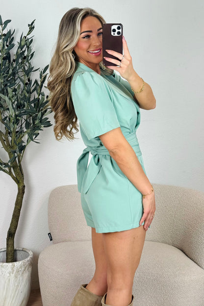 Macey playsuit - Groen