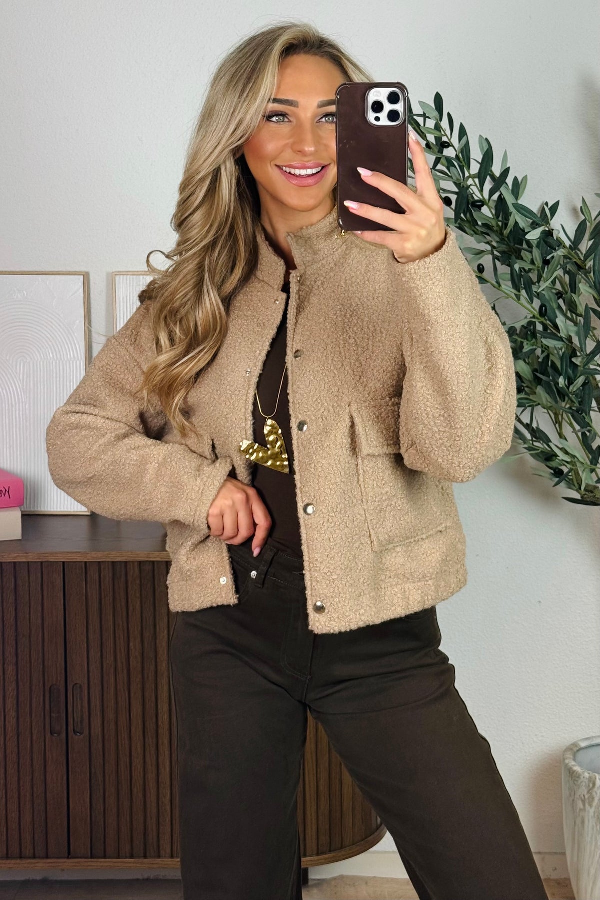 Lisa teddy jack - Beige