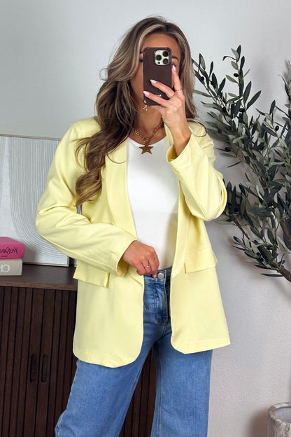 FG Essential Blazer - Geel