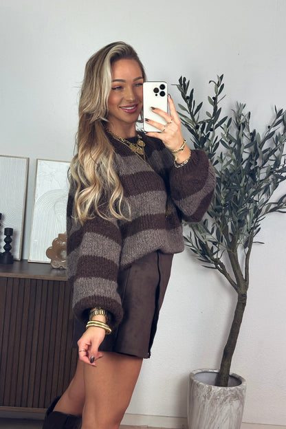 PRE-ORDER / Dina knit - Brown