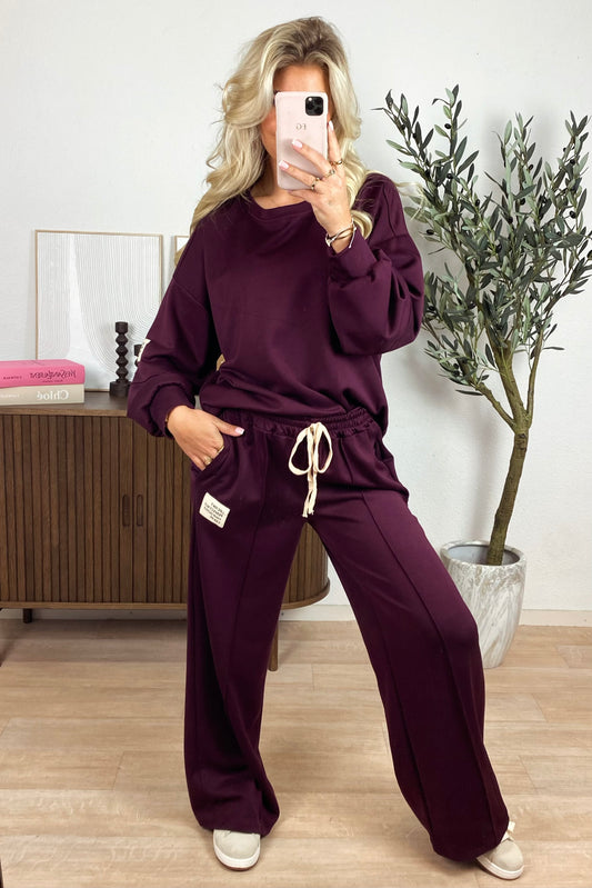 Emma lounge set - Bordeaux