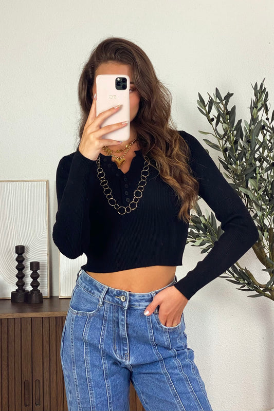 Yaren LS top - Black