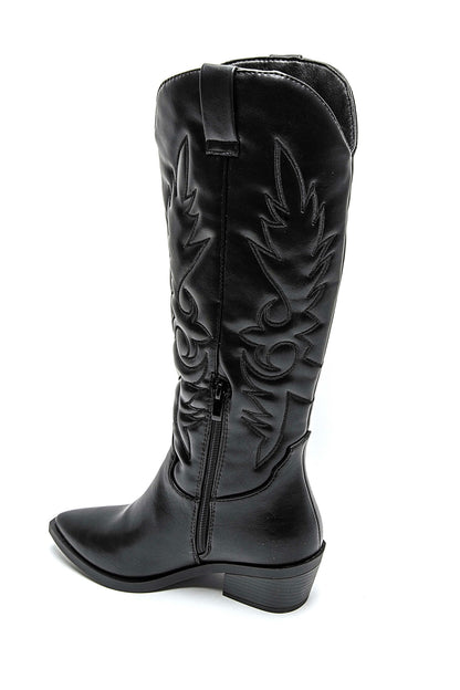 Jolie western boots - Black
