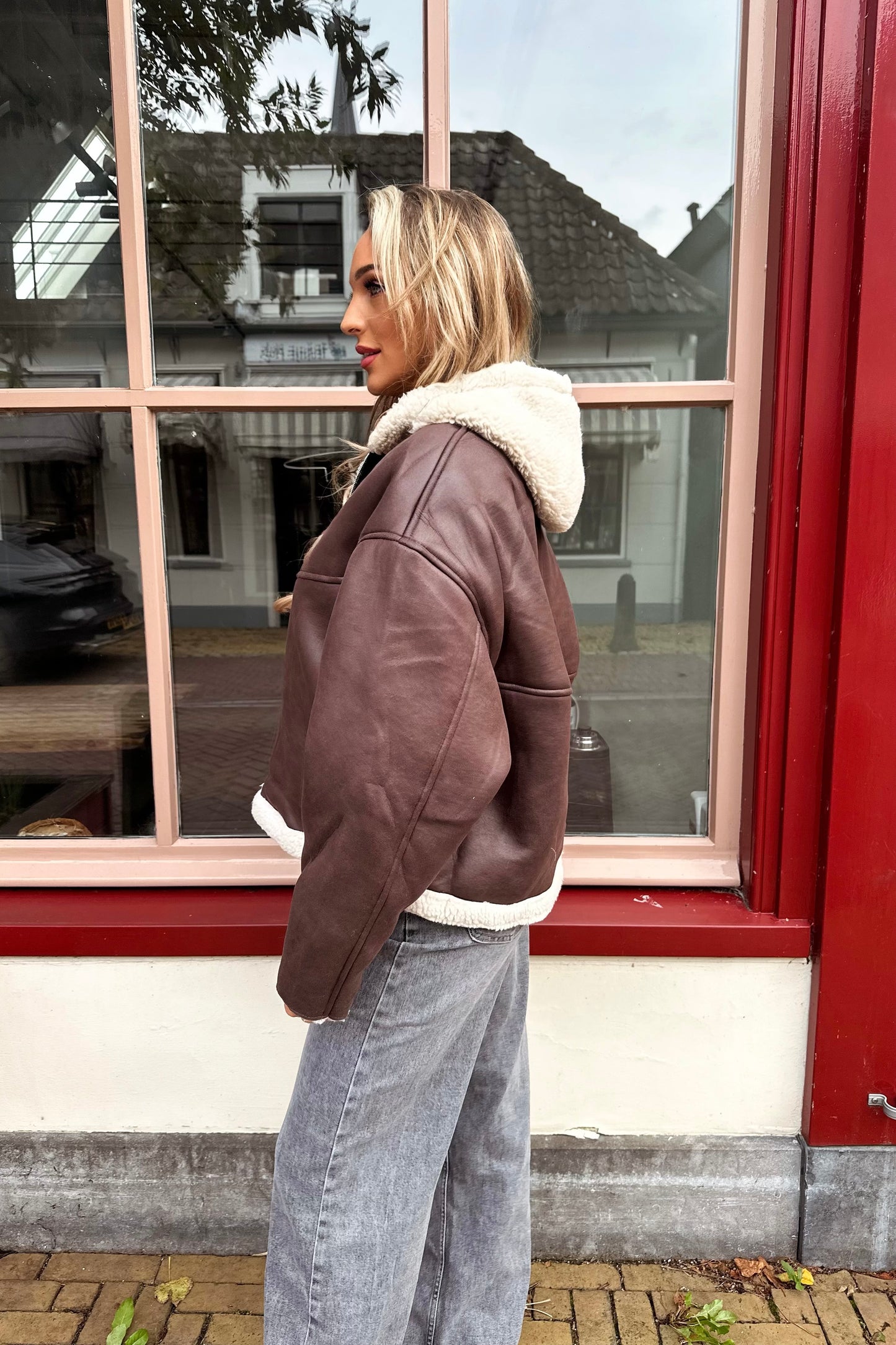 Romee jacket - Brown