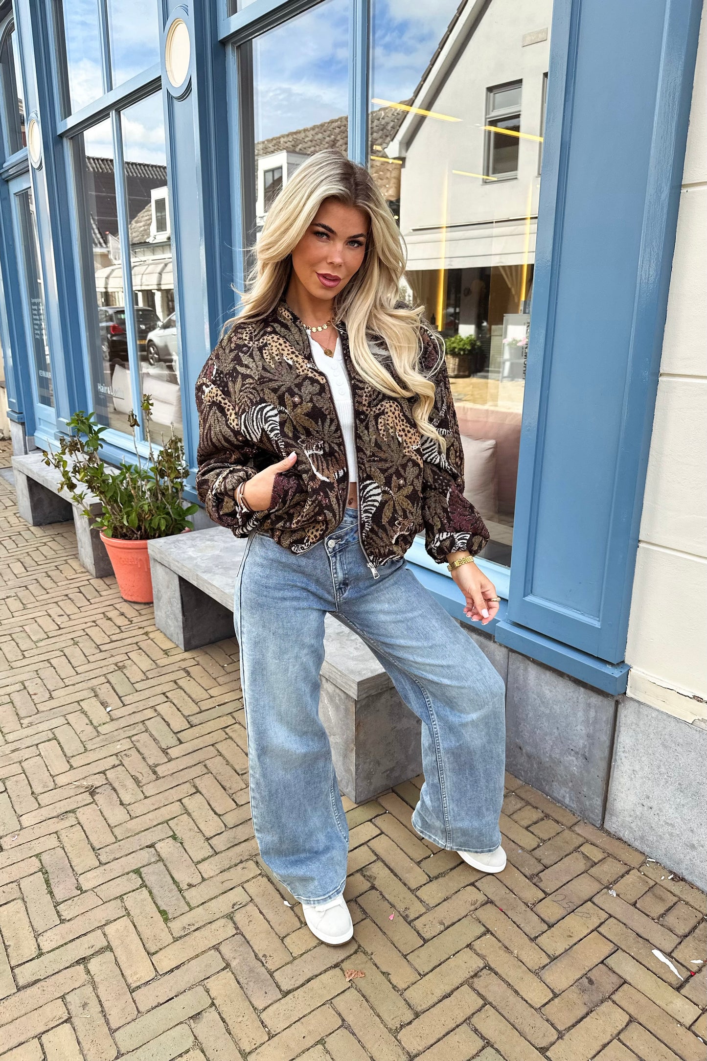 Nora jacket - Jungle