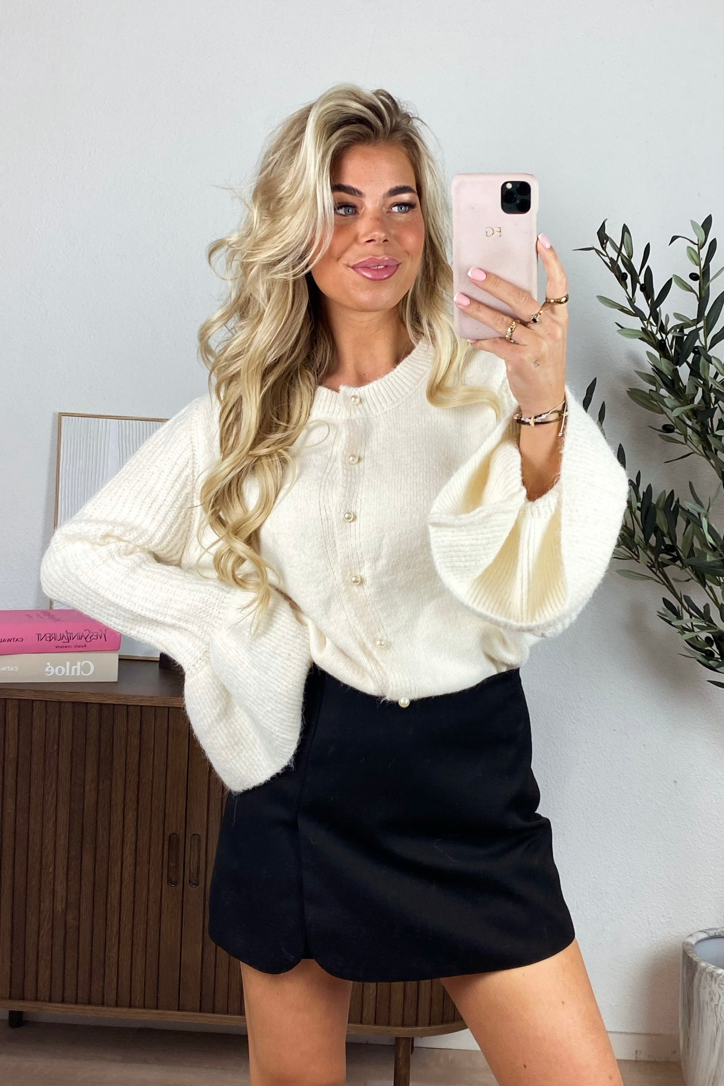Zoe cardigan - White