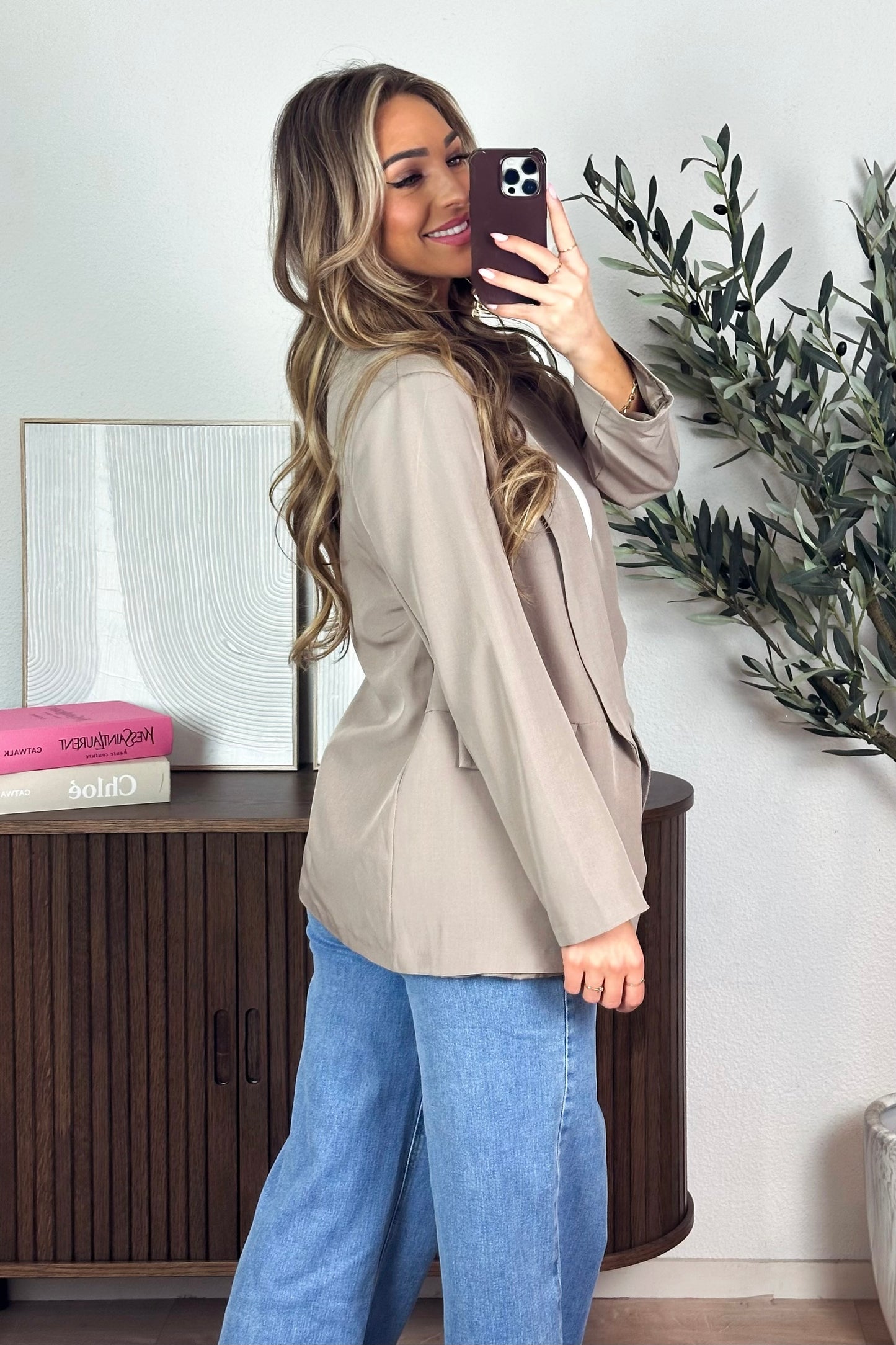 FG Essential Blazer - Taupe