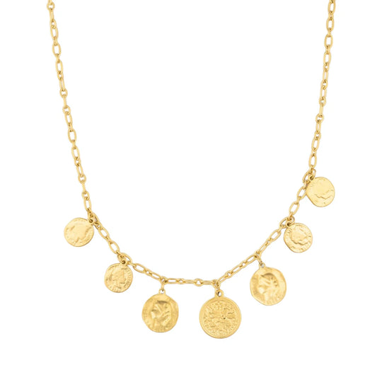 Coins necklace