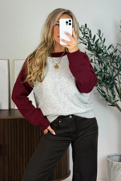 Zola varsity trui - Bordeaux