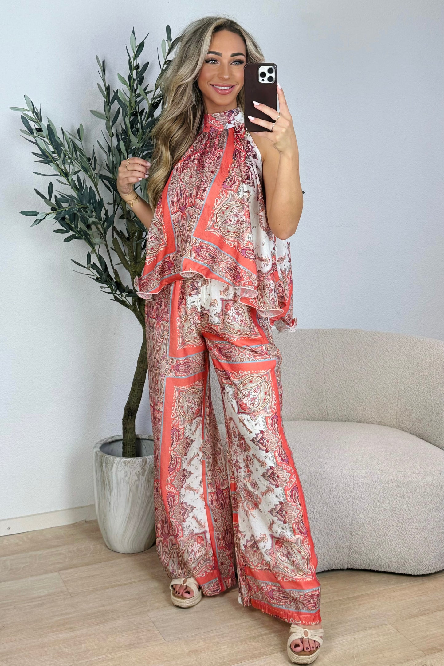Esther print set - Rood