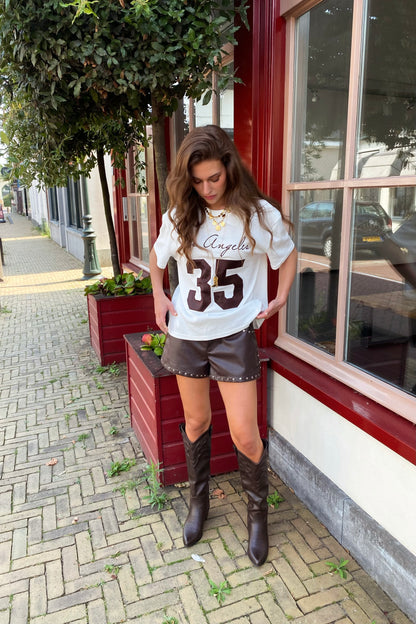 Los Angeles t-shirt - Brown