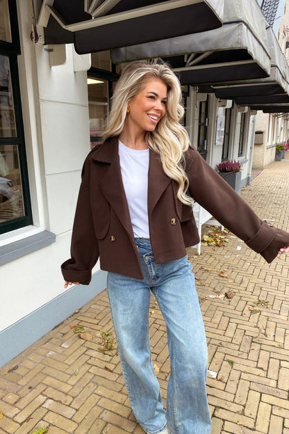 Luna trenchcoat - Brown