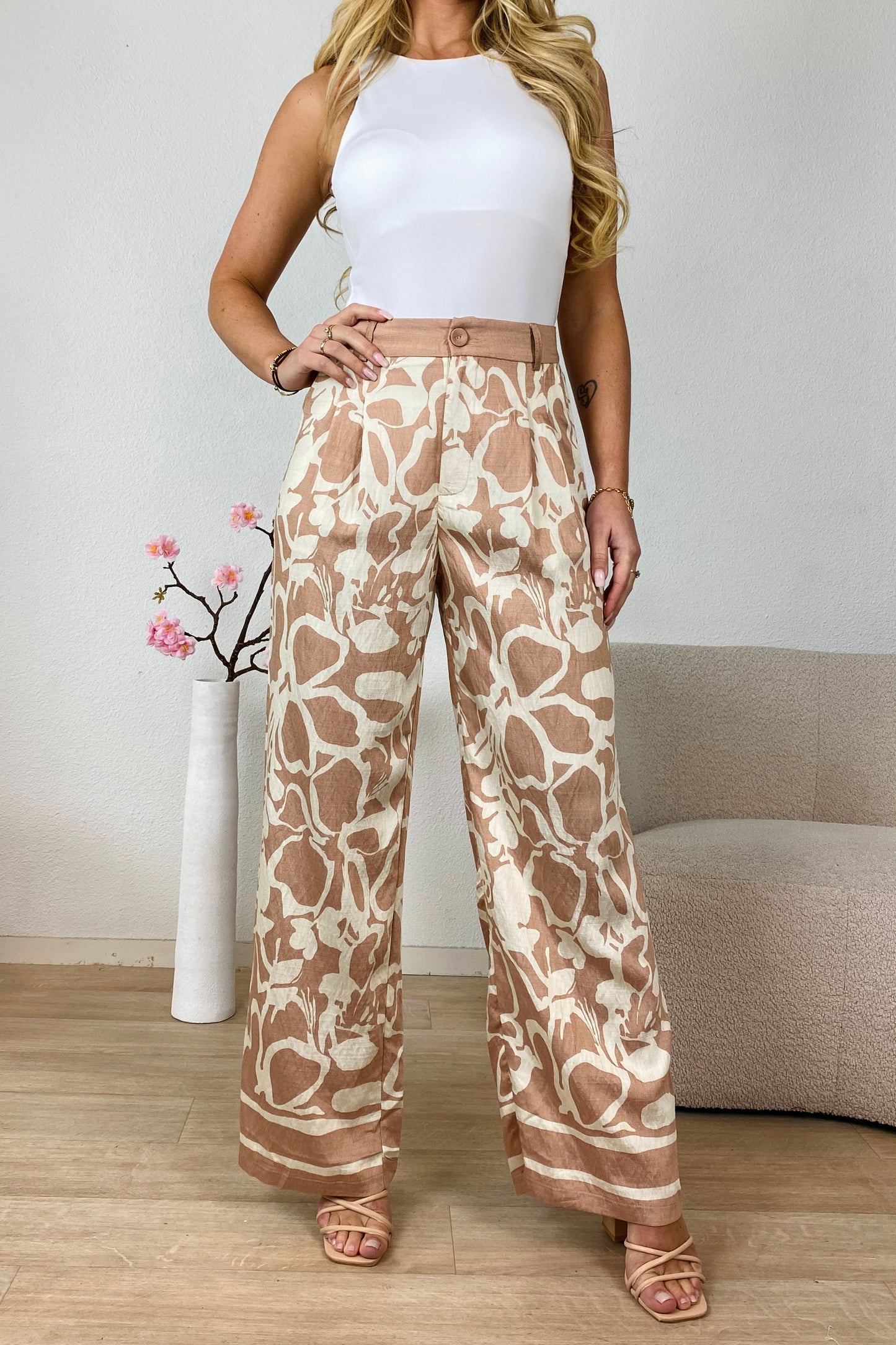 Trix - broek beige