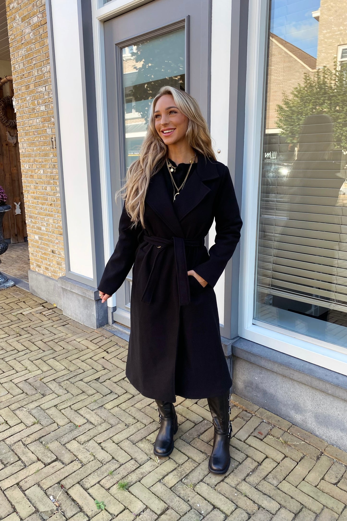 Megan coat - Black