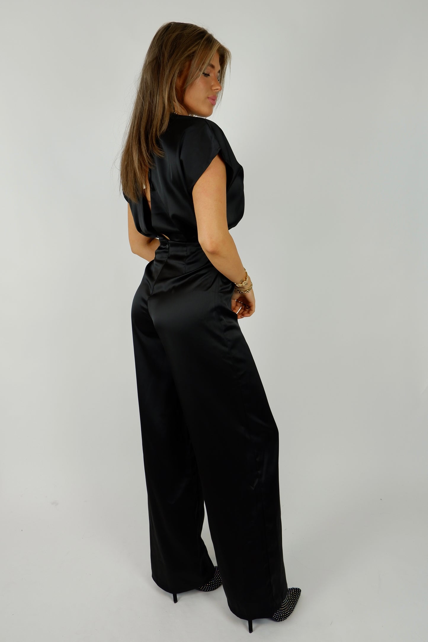 Liora - jumpsuit zwart