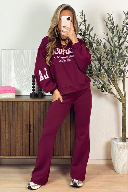 California soft set - Bordeaux